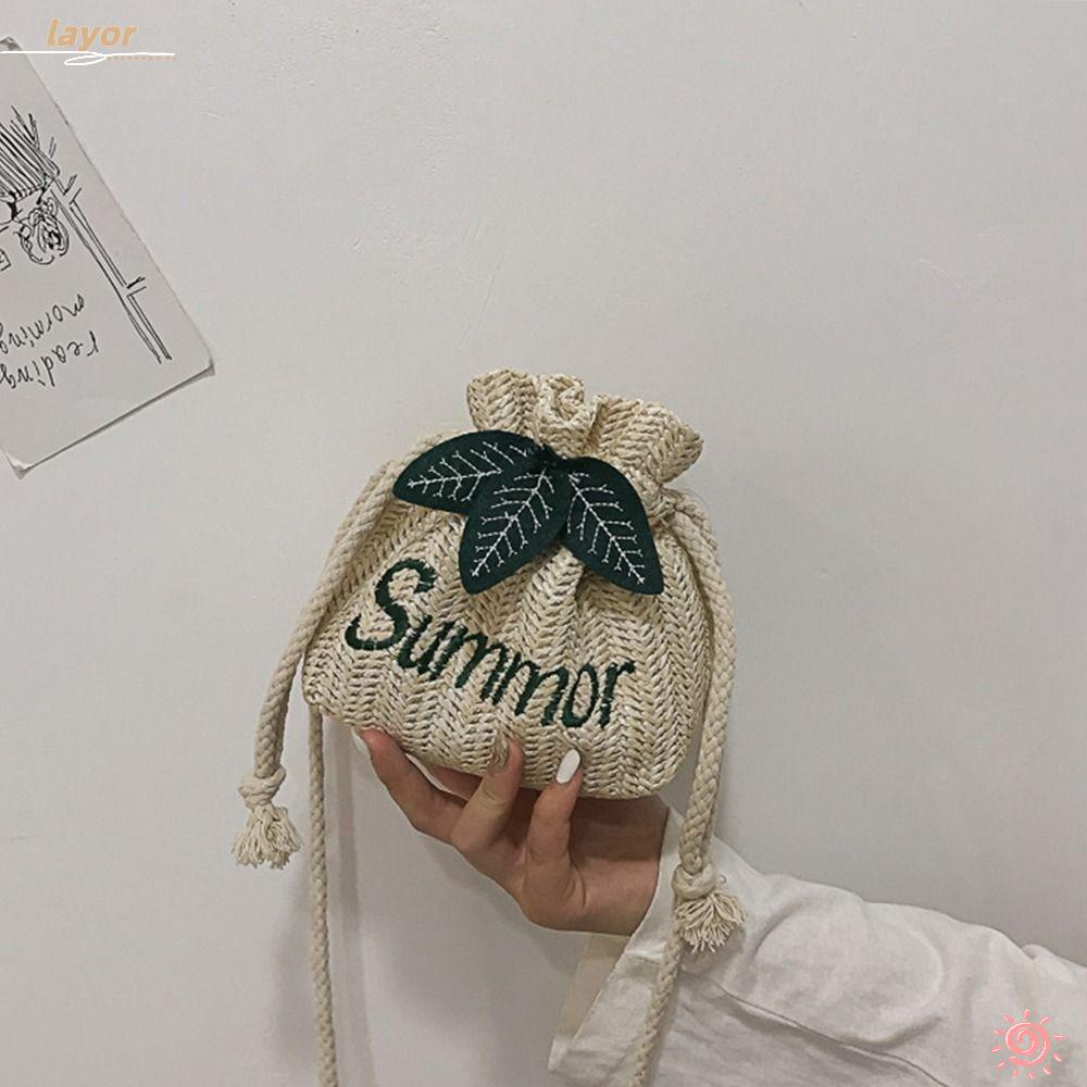 Túi Xách Đan Cói Thời Trang Mùa Hè