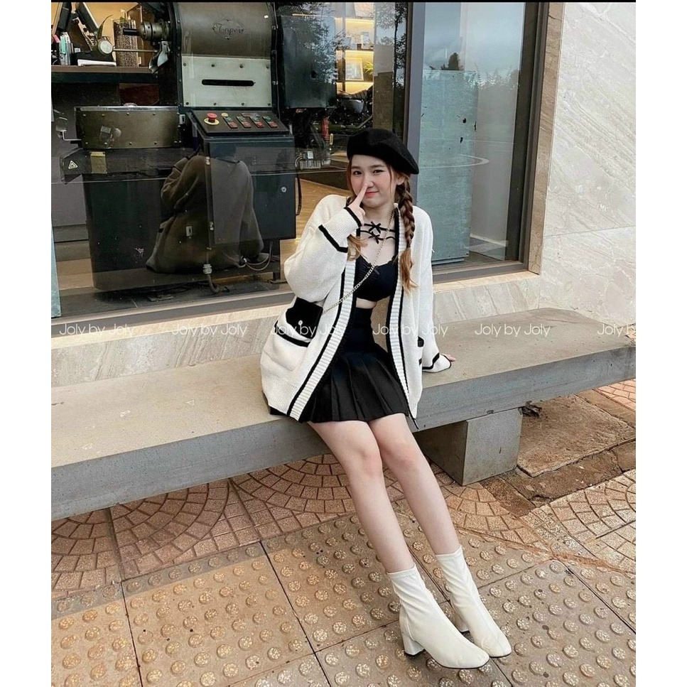 Áo Khoác Cadigan Viền Hàng Quảng Châu Cao Cấp ~Áo Khoác Cadigan Viền Siêu Hot