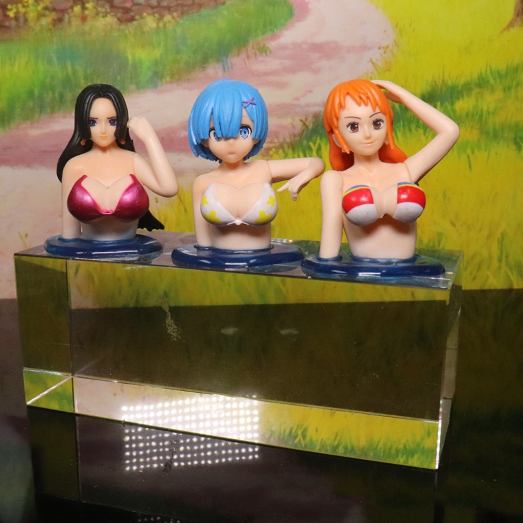 Mô hình nhân vật Anime lắc ngực Kanako gắn xe máy, ô tô, bàn làm việc Shop Mẹ Sam - YKD