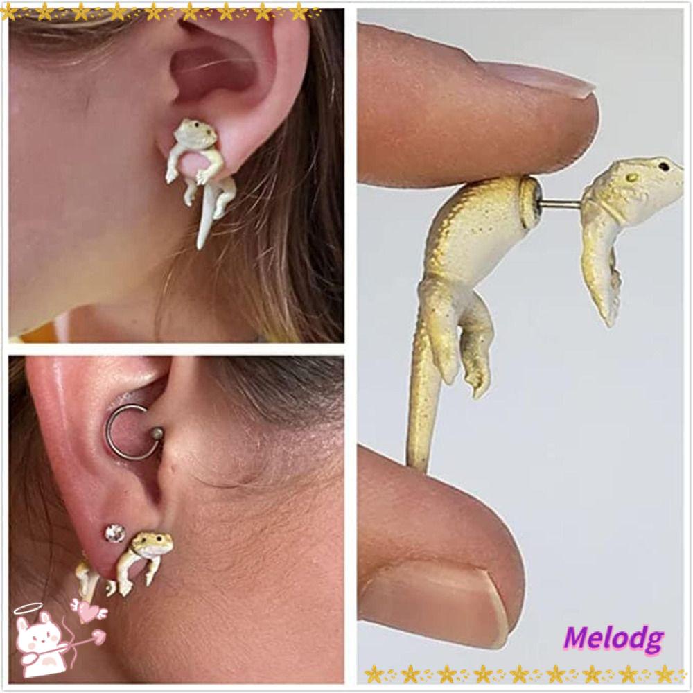 Khuyên Tai Hình Thằn Lằn Vui Nhộn Dễ Thương Cho Bạn Gái