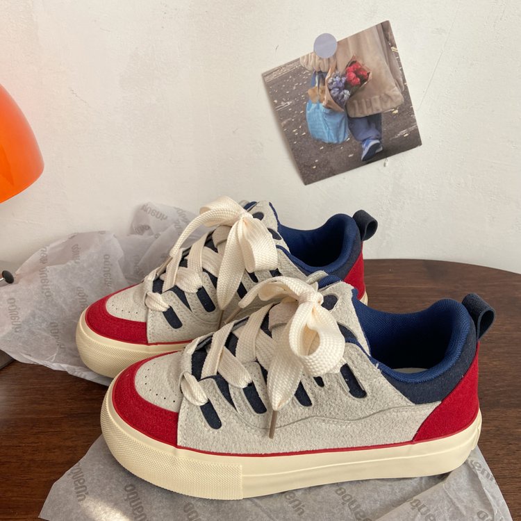 Giày Thể Thao Đế Dày Thời Trang Hàn Quốc Cho Nữ