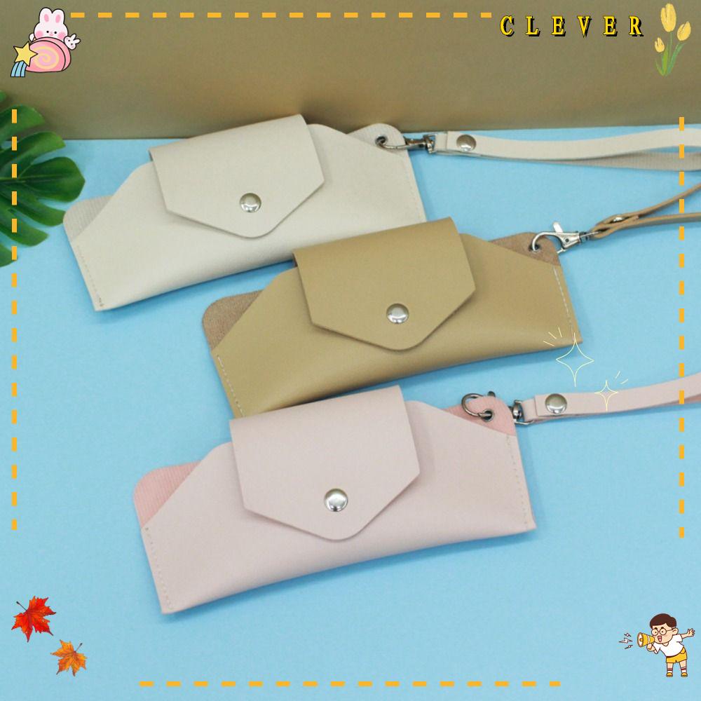 Hộp Đựng Mắt Kính Cầm Tay Bằng Da PU Thủ Công Cho Nữ