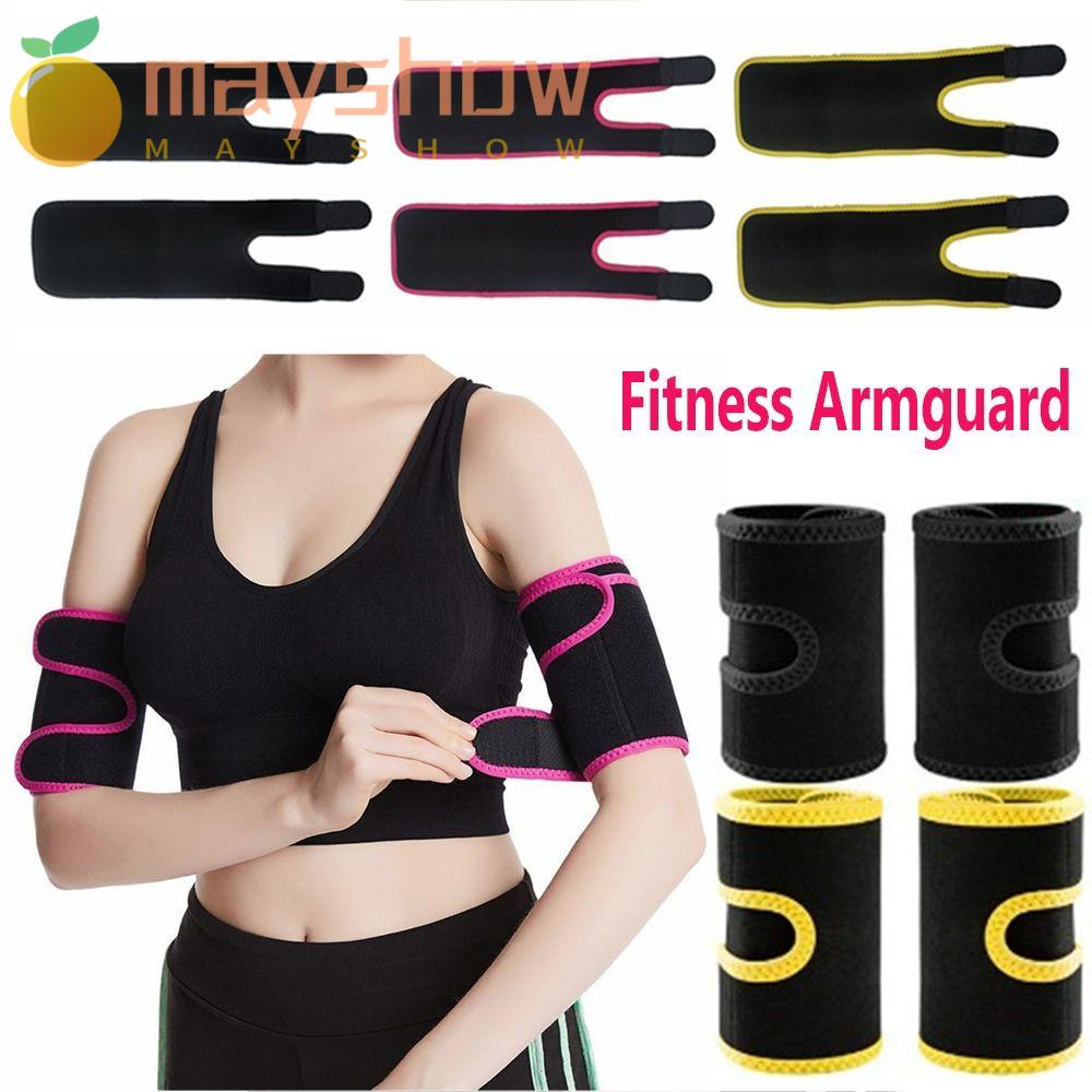 Mayshow Đai Quấn Bảo Vệ Cánh Tay Màu Vàng / Đen / Đỏ Hồng Tiện Dụng Khi Tập Thể Thao