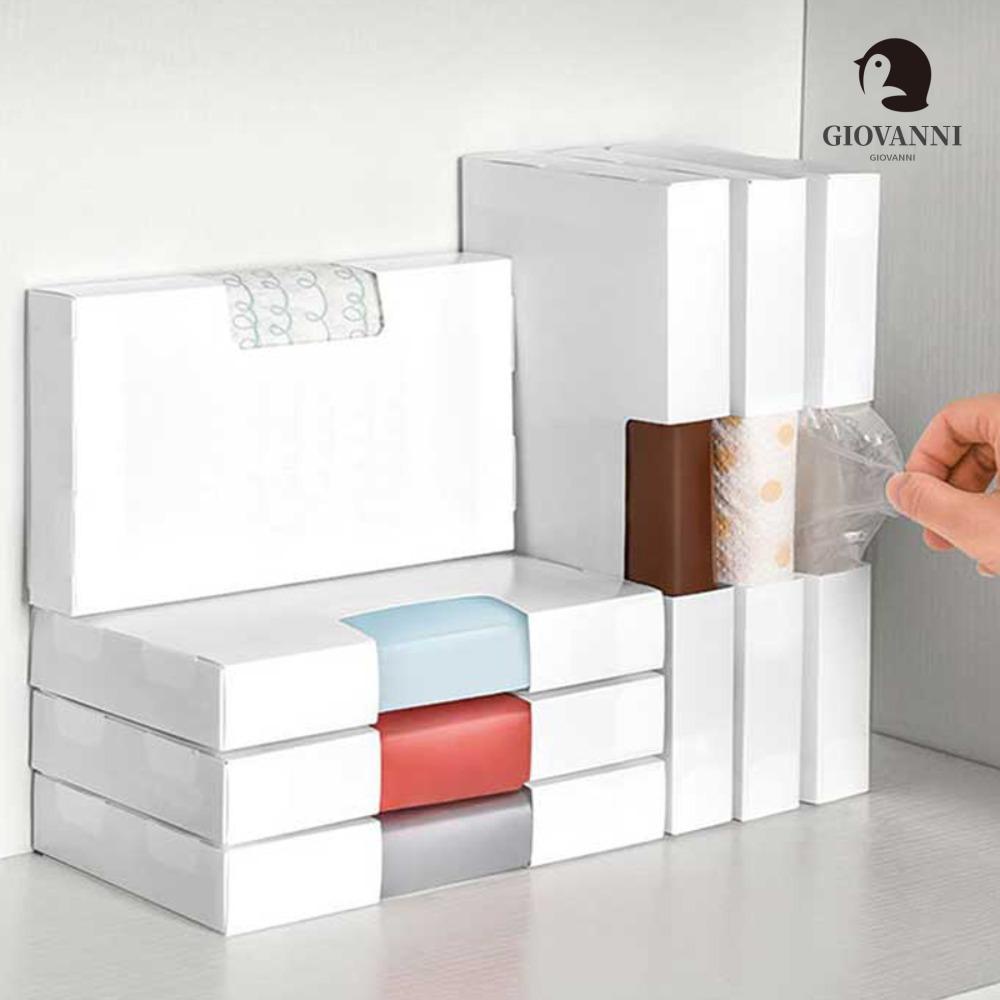 Hộp Đựng Túi Rác Bằng Nhựa Treo Tường Tiện Dụng Cho Nhà Bếp