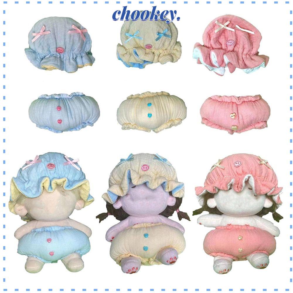 CHOOKEY Mũ Ren Thắt Nơ 20cm Hóa Trang Thay Thế Cho Búp Bê