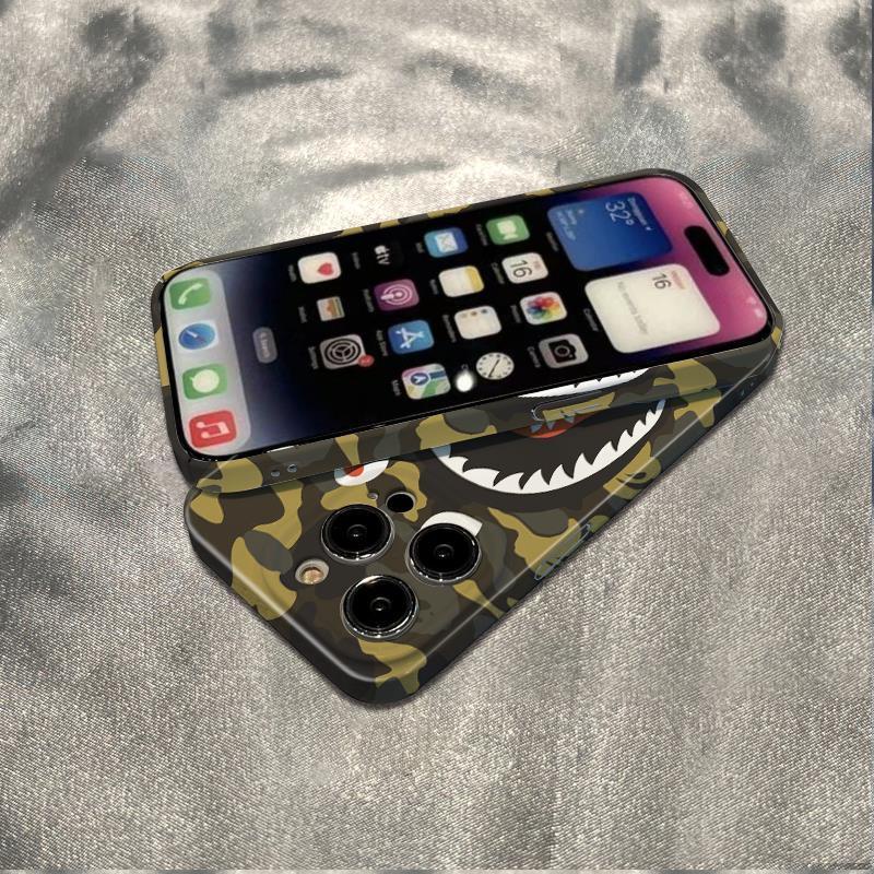 Ốp Điện Thoại Chống Sốc Phong Cách Cá Mập Đơn Giản Cho Apple Iphone 14pro 1211 6In 7813