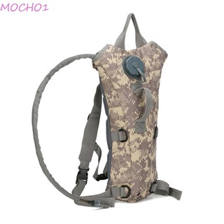Túi đựng nước mocho1 họa tiết rằn ri có dây rút tiện dụng cho leo núi / cắm trại