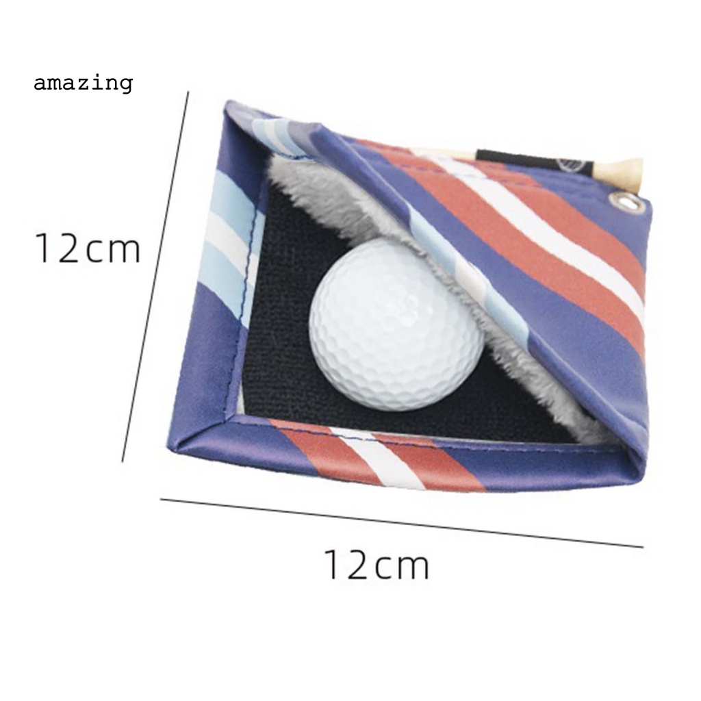 1 Bộ Khăn Lau Gậy Đánh Golf Mềm Mại Thấm Hút Tốt Kèm Móc Tiện Dụng