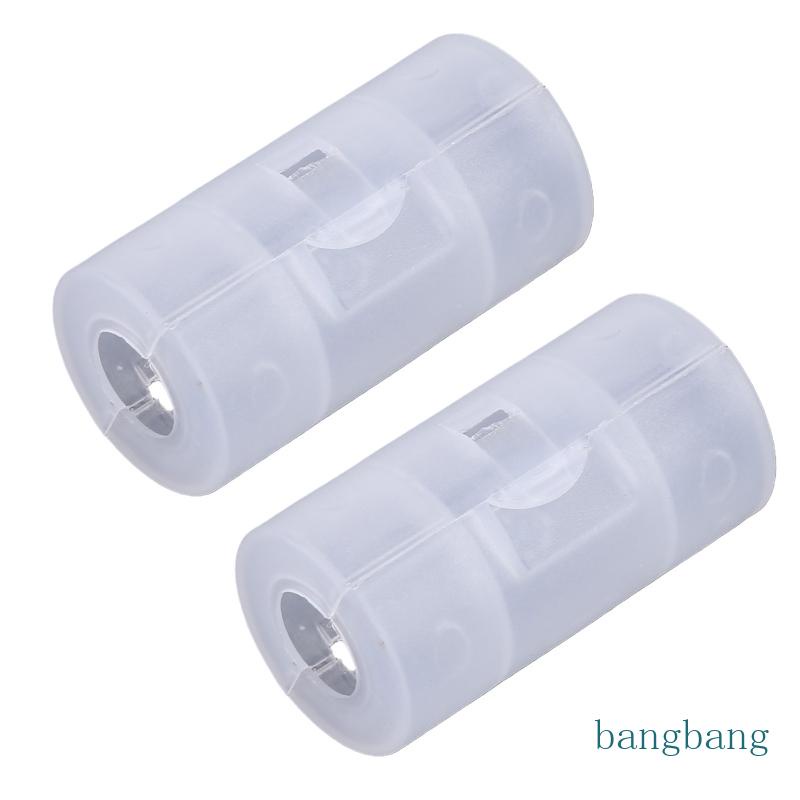 Set 2 Đầu Chuyển Đổi Pin AA Sang Chuyên Dụng Ốp