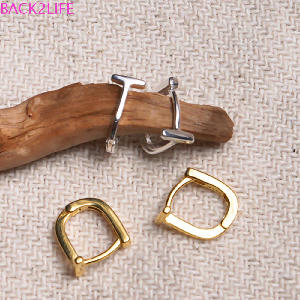 Khuyên Tai Hình Chữ T Bằng Đồng Phong Cách Hàn Quốc Back2Lilife