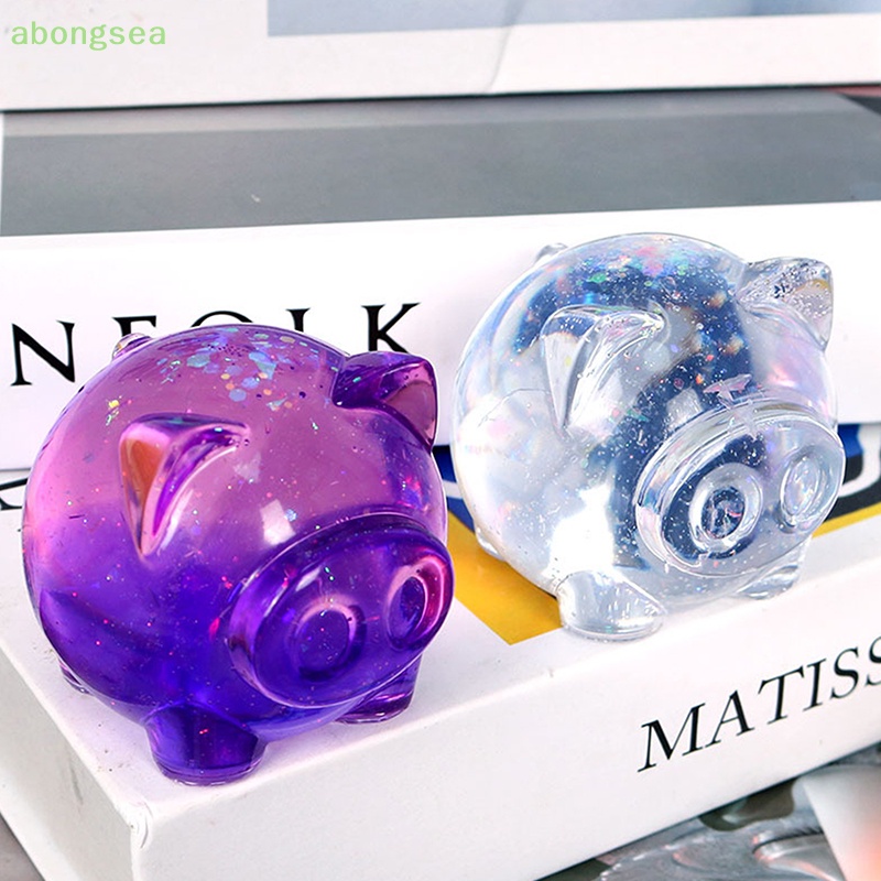 Khuôn Silicone Làm Đồ Thủ Công Hình Chú Heo Đáng Yêu