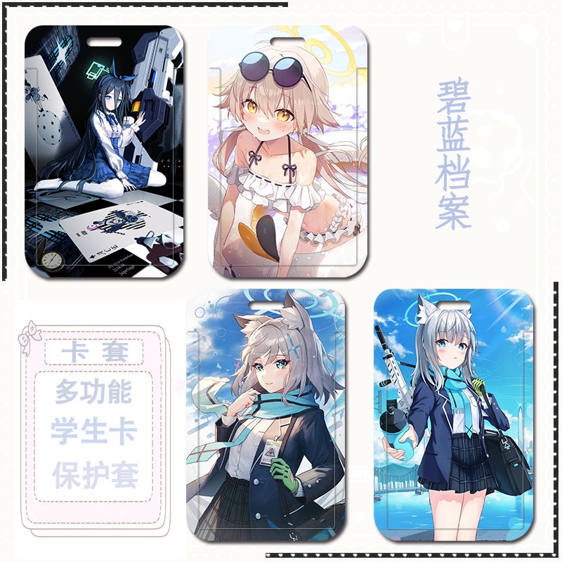 Vỏ Bọc Thẻ ID / Thẻ ID Họa Tiết Hoạt Hình Anime Dễ Thương DIY