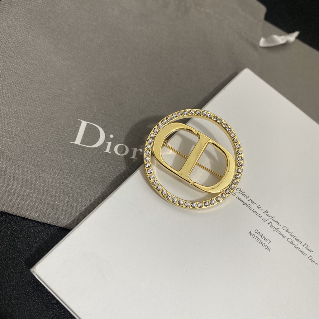 Ghim Cài Cổ Áo Họa Tiết Dior Thời Trang Cho Nam Và Nữ