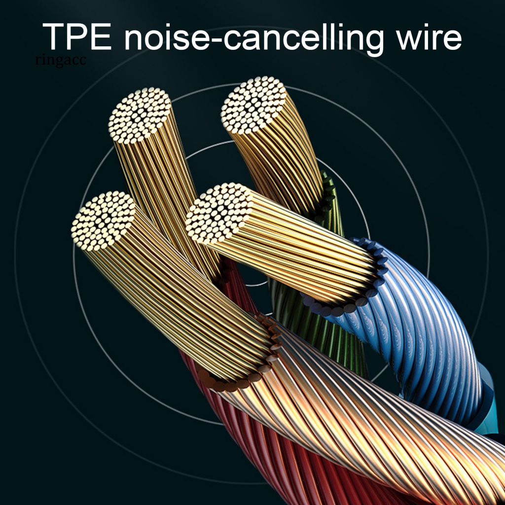 Tai Nghe Có Dây RGA Độ Nhạy Cao Chống Thấm Nước Giảm Tiếng Ồn Có Micro Cho Điện Thoại 3