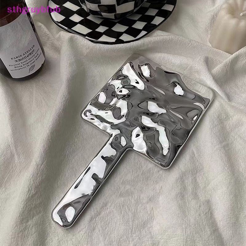 Gương Trang Điểm Cầm Tay Hình Vuông Mini Dạng Lỏng