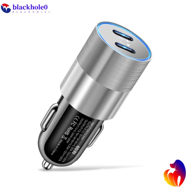 Trạm Sạc Nhanh Loại C 40w Hai Cổng Pd Tương Thích Với Iphone 13 12 11