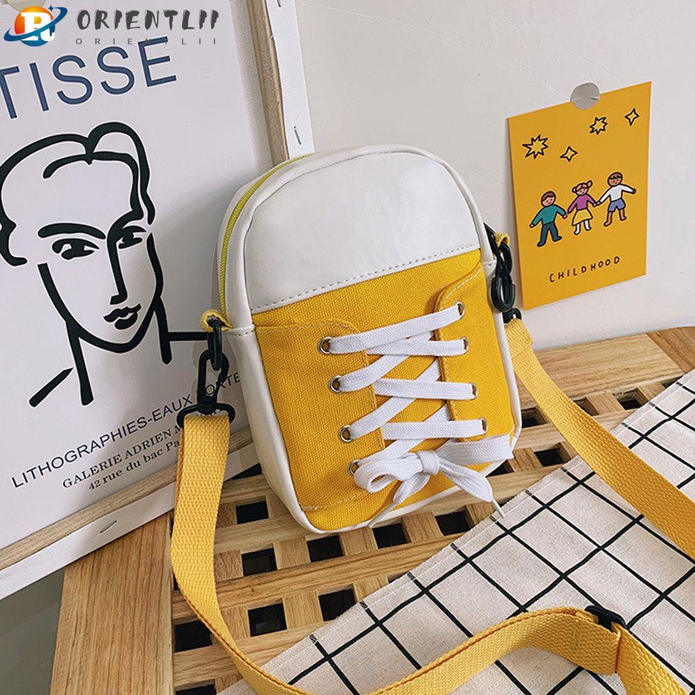 Túi Đeo Chéo Vai Orentlii Thiết Kế Dây Giày Mới