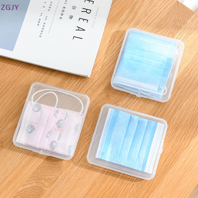 Hộp Đựng Khẩu Trang Chống Bụi Tiện Dụng Cho Gia Đình Mới