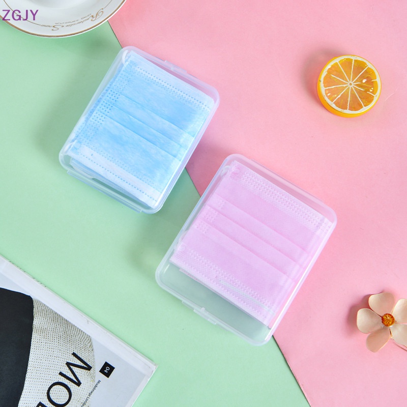 Hộp Đựng Khẩu Trang Chống Bụi Tiện Dụng Cho Gia Đình Mới