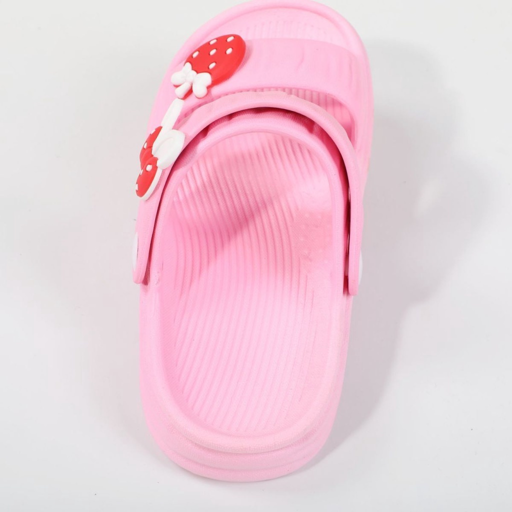 Xăng đan Công Chúa Đế Mềm Chống Trượt In Hình Dâu Tây Dễ Thương Thời Trang Mùa Hè Dành Cho Bé Gái