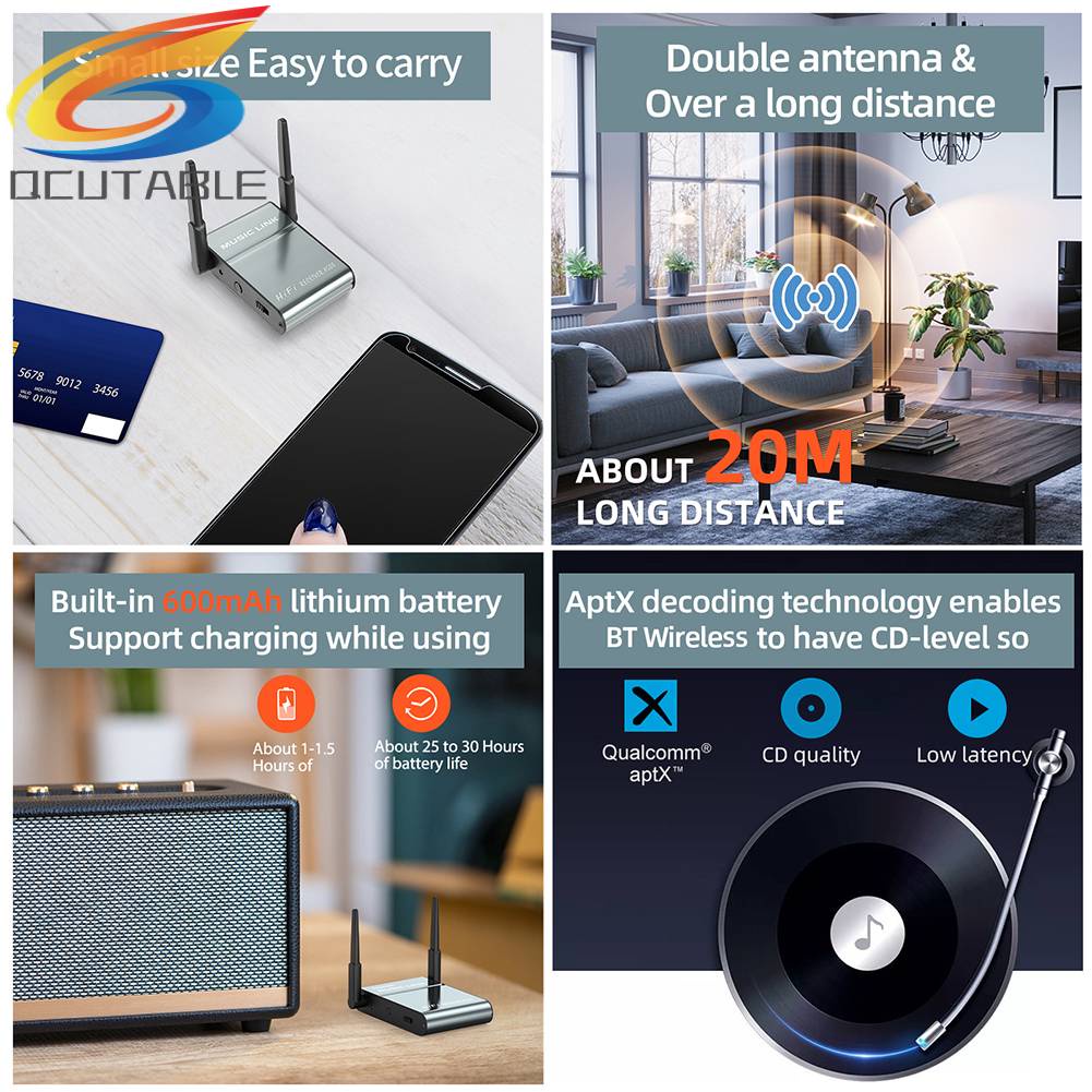 Bộ Chuyển Đổi Âm Thanh AUX Rảnh Tay Cho Bộ Khuếch Đại Máy Chiếu