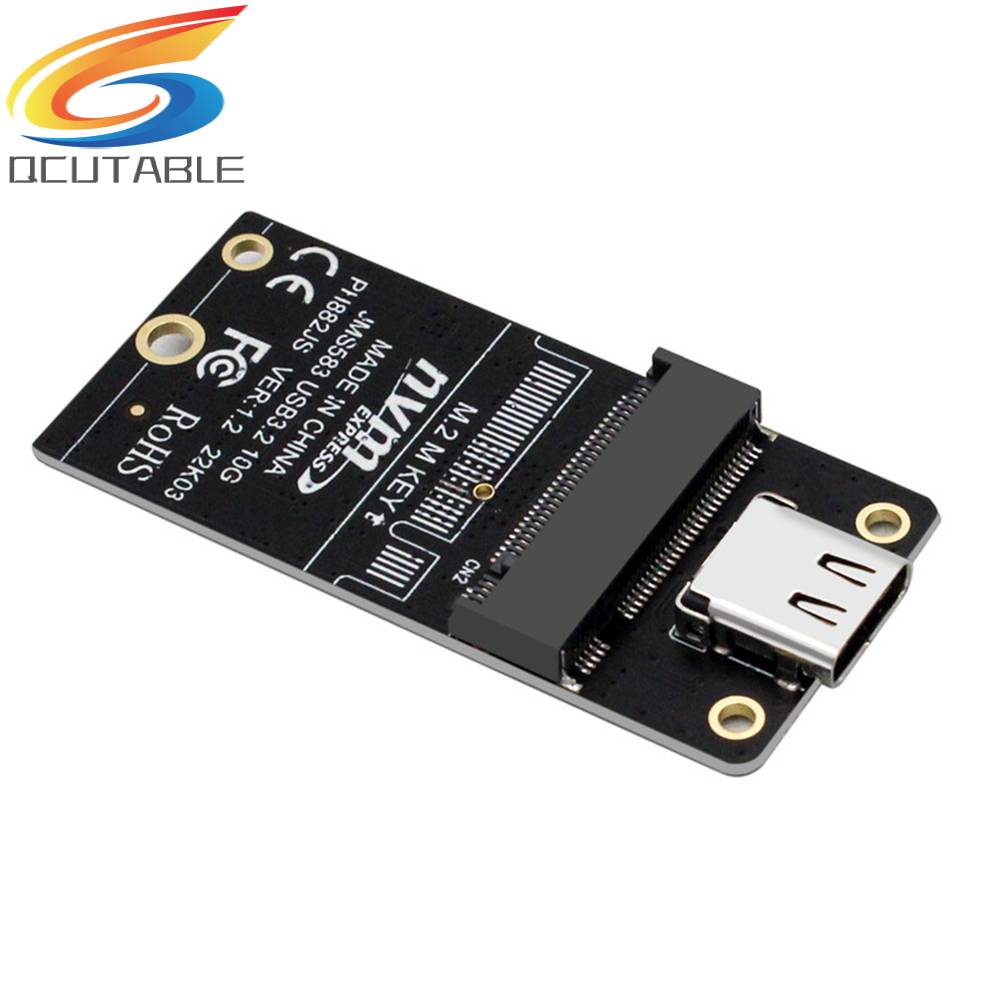 Thẻ Chuyển Đổi NVME M.2 Sang Type-C SSD 10Gbps Hỗ Trợ 2230 2242 2260 2280