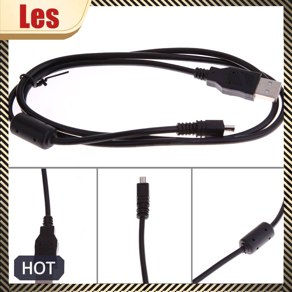 Cáp Dữ Liệu 1m 8 Pin USB Sang PC Cho Nikon Olympus Pentax Sony Panasonic Sanyo