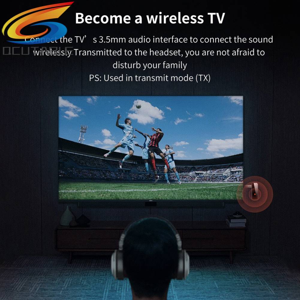 Thiết Bị Truyền Nhận Tín Hiệu Bluetooth 5.0 Jack 3.5mm Cho Xe Ô Tô