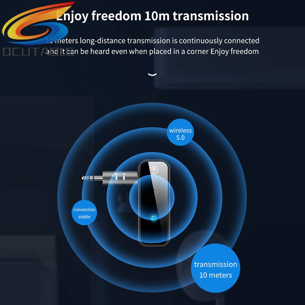 Thiết Bị Truyền Nhận Tín Hiệu Bluetooth 5.0 140mAh Chuyên Dụng Cho Xe Hơi