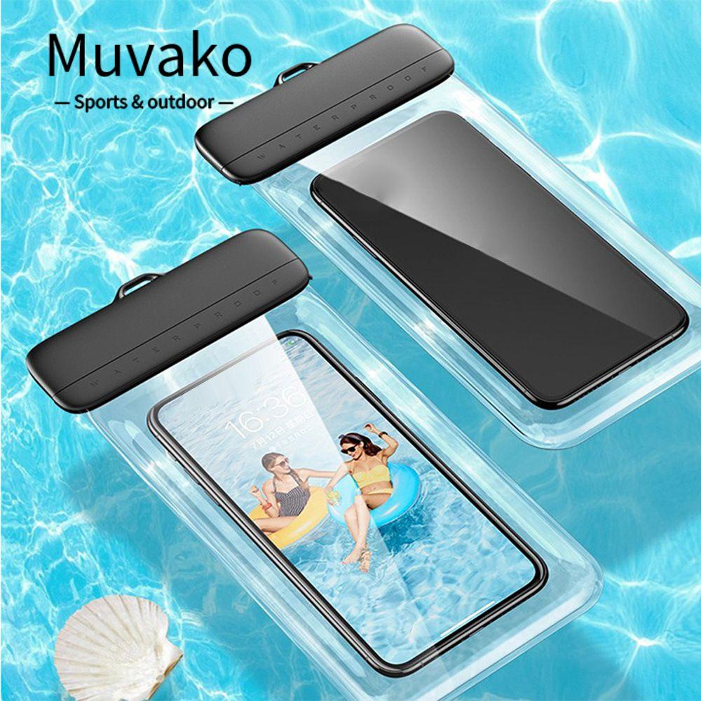 MUVAKO Ốp Điện Thoại Chống Thấm Nước Có Thể Chạm Màn Hình Cảm Ứng Dùng Khi Đi Bơi