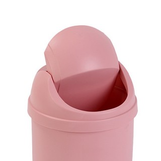 Mini Trash Can Storage Bucket Kitchen Plastic Desktop With Lid Small Trash Can