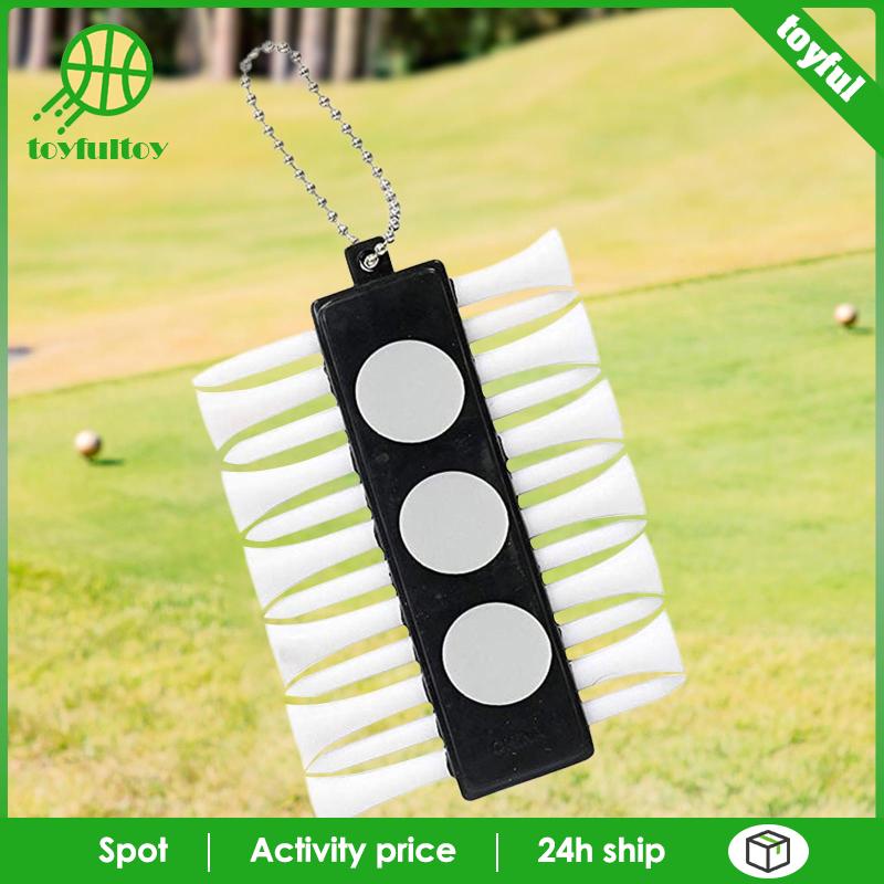 Giá Đỡ Bóng Golf Kèm 12 Phụ Kiện Đánh Dấu Vị Trí Và 3 Quả Bóng Tiện Dụng