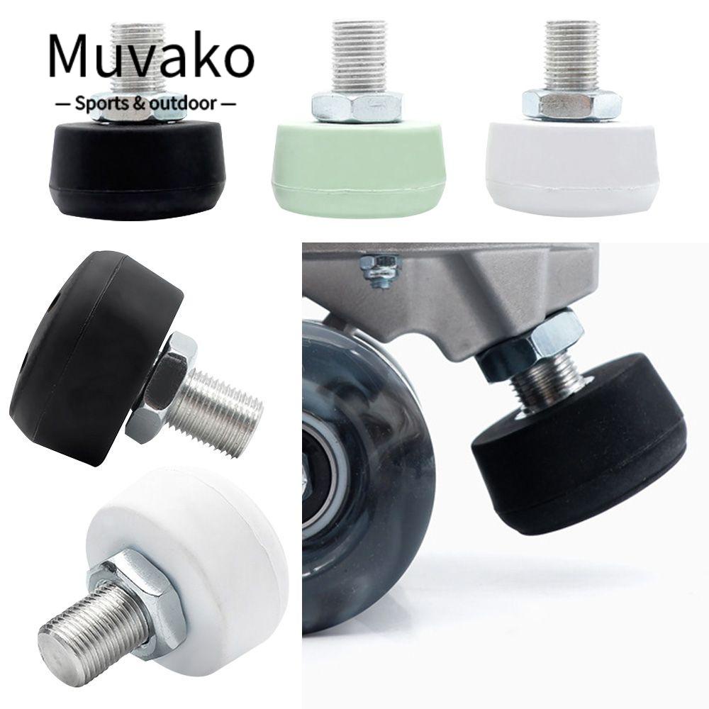 MUVAKO 1 Cặp Phanh Cao Su Đàn Hồi Có Thể Điều Chỉnh Chặn