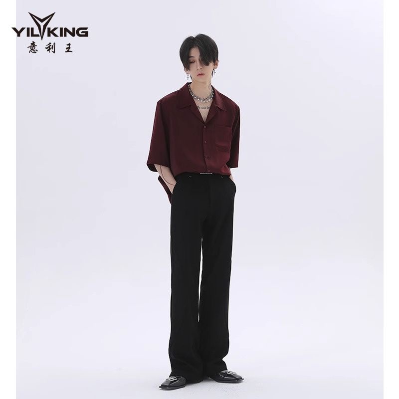 Áo Sơ Mi Tay Ngắn Phong Cách Hong Kong Thời Trang Mùa Hè Mới 2023