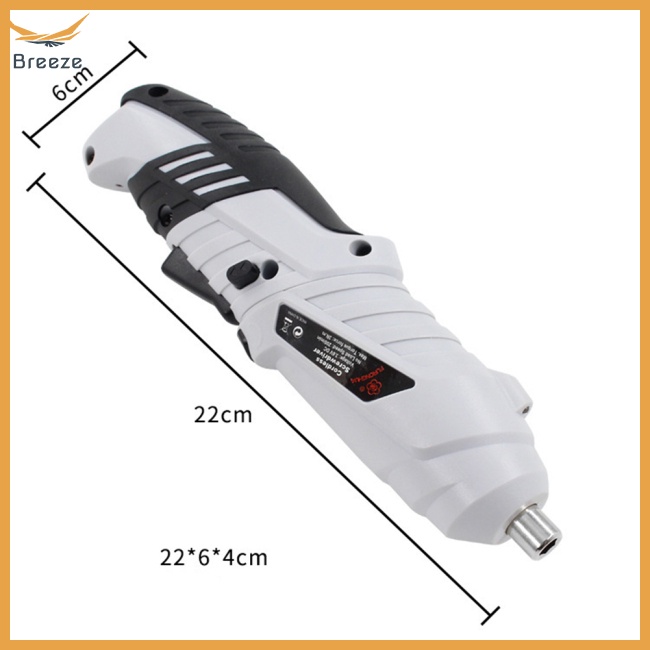 Tua Vít Điện Mini Tự Động Sạc Usb 3.6v Có Đèn Led Chất Lượng Cao