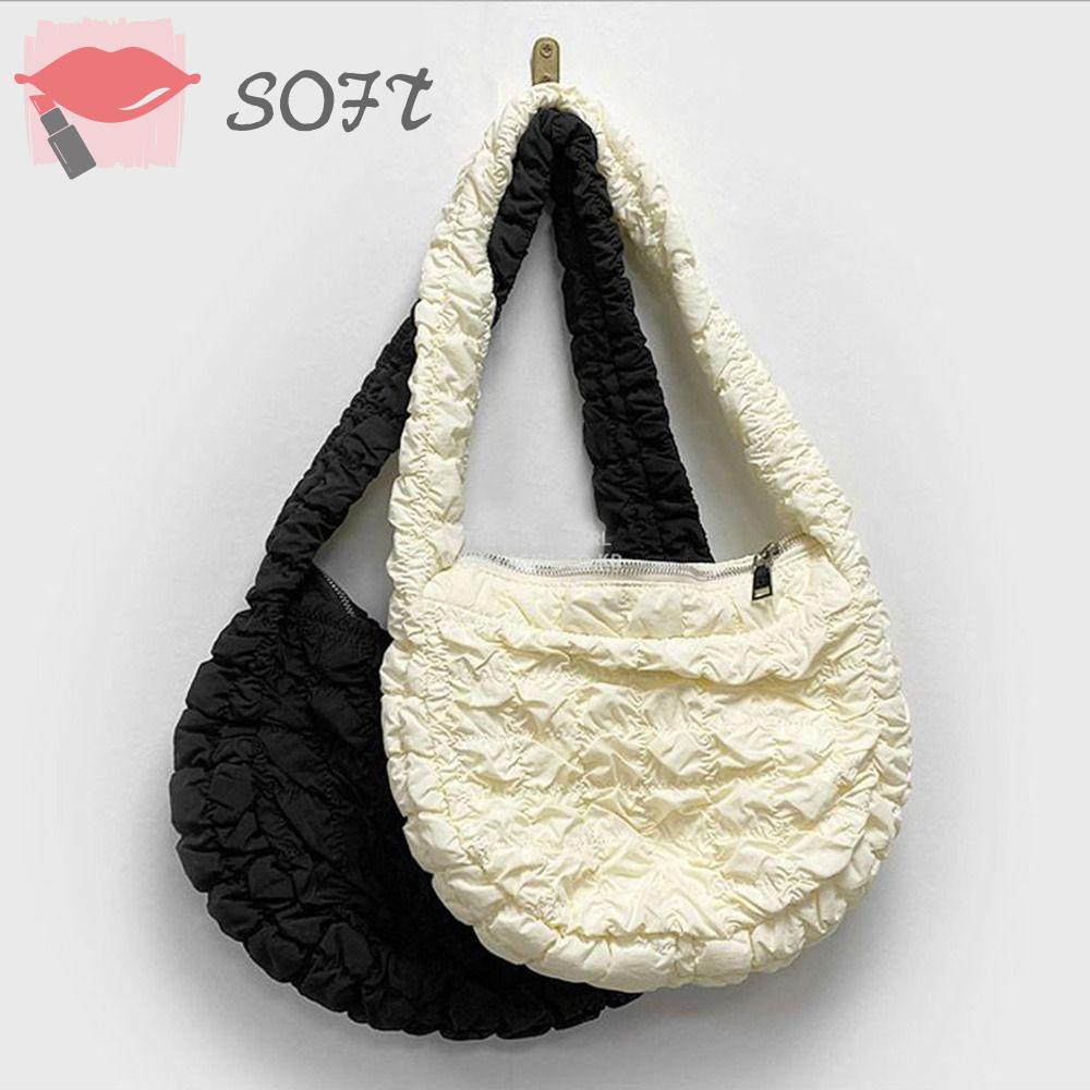 SOFTNESS Túi Đeo Vai Cỡ Lớn Có Thể Gấp Gọn Tiện Dụng