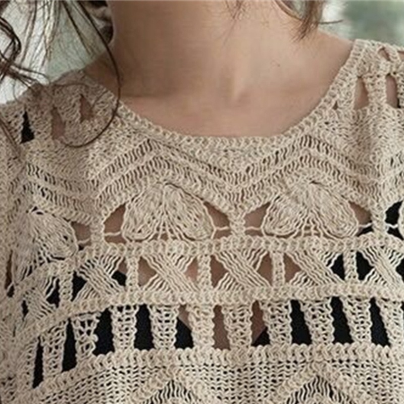 Áo Croptop Đan Len Không Tay Cổ Thuyền Màu Trơn Thời Trang Mùa Hè Cho Nữ Y2K