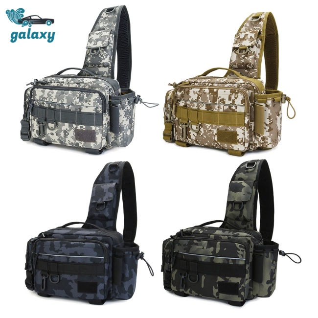 Galaxy Túi Đeo Chéo Đựng Đồ Dùng Câu Cá Đa Năng Tiện Dụng