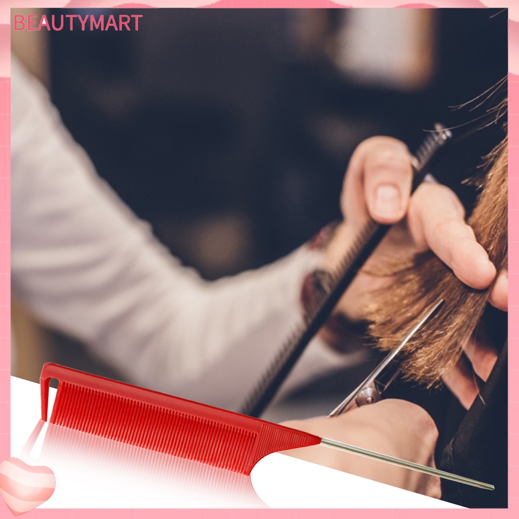 Lược Chải Tóc Chống Tĩnh Điện Cách Nhiệt Có Đuôi Chuột Dành Cho Salon