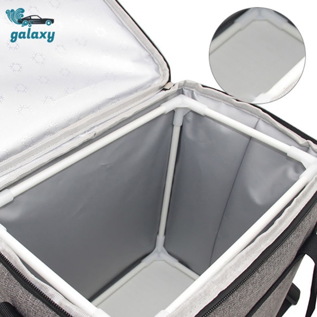 Galaxy Túi Vải Oxford 35l Chống Thấm Nước / Rò Rỉ Cách Nhiệt Đựng Đồ Nướng Bbq Tiện Dụng