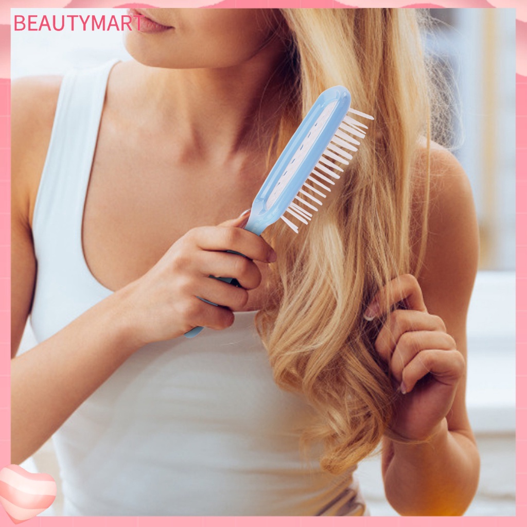 Lược Chải Tóc Mát Xa Da Đầu Thiết Kế Rỗng 5 Màu Tùy Chọn