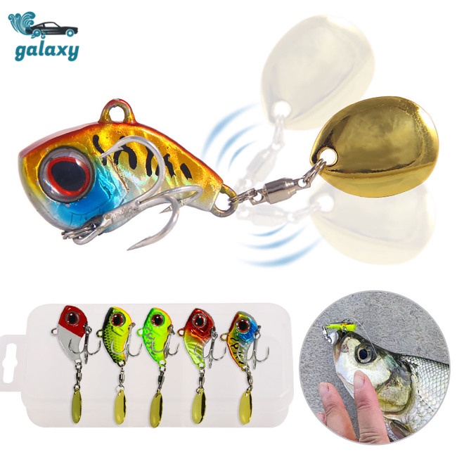 Galaxy Set 5 Mồi Câu Cá Giả 9g / 13g / 16g / 22g Chuyên Nghiệp