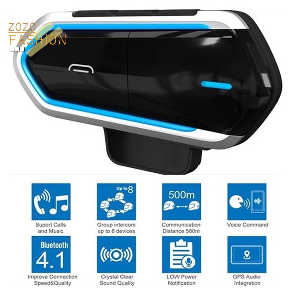 Bộ Tai Nghe Liên Lạc Bluetooth 4.1 B35 Chuyên Dụng Cho Mũ Bảo Hiểm