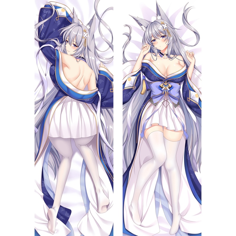 Vỏ Gối Ôm Dài In Hình Game Azur Lane Shinano Dakimakura