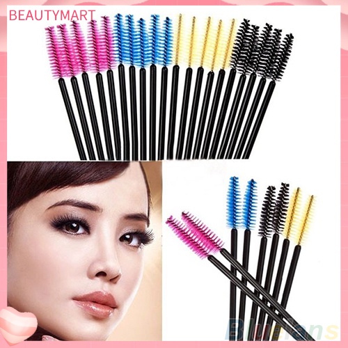 Set 50 Cọ Chuốt Mi Cong Dùng Một Lần Tiện Dụng Cho Nữ