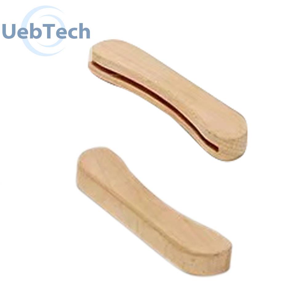 Set 2 Khay Nướng Bánh Có Tay Cầm Bằng Gỗ Chống Bỏng Cho Sân Vườn