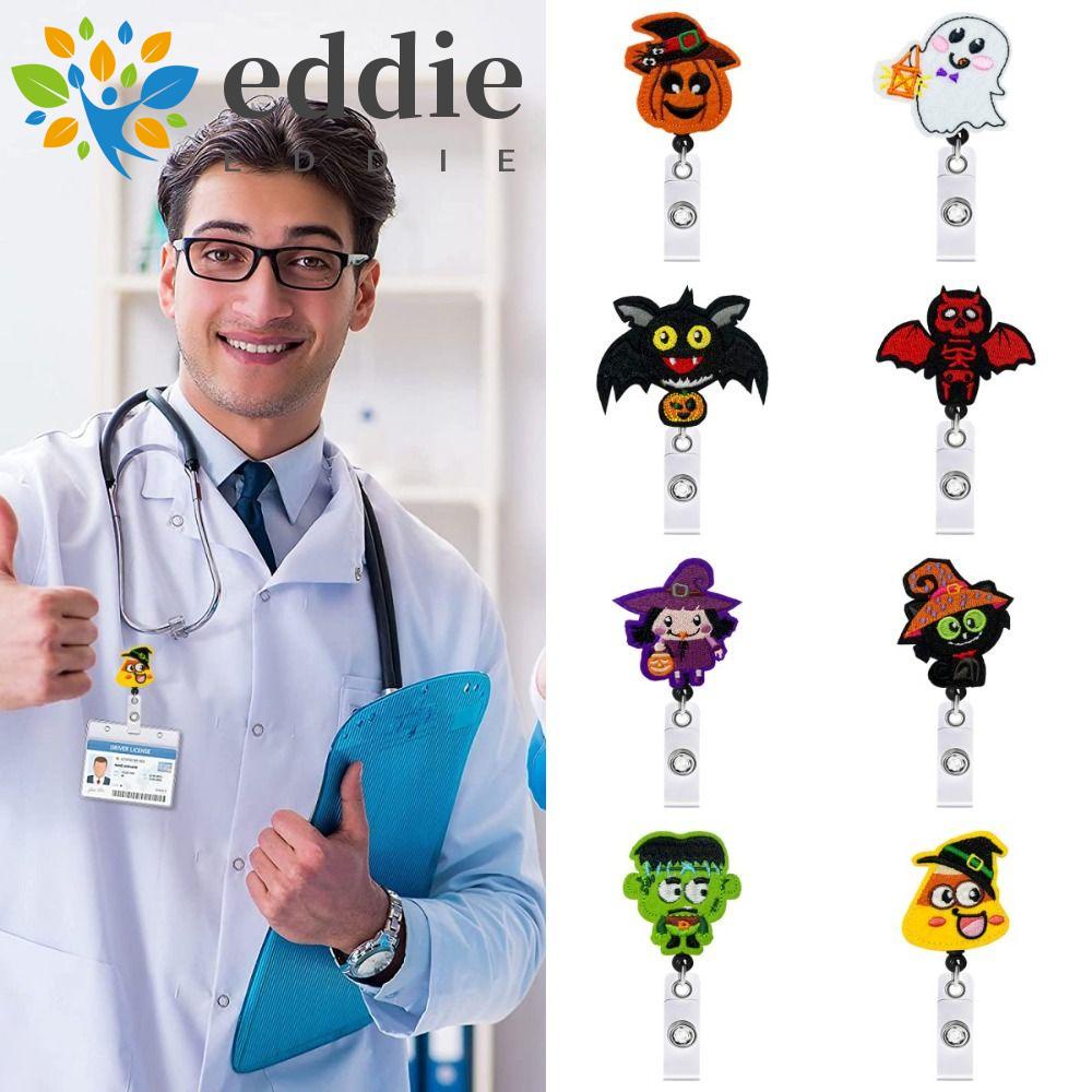 26 Kẹp Thẻ ID Phù Thủy Dơi / Phù Thủy Hoạt Hình Có Thể Thu Vào Cho Tiệc Halloween