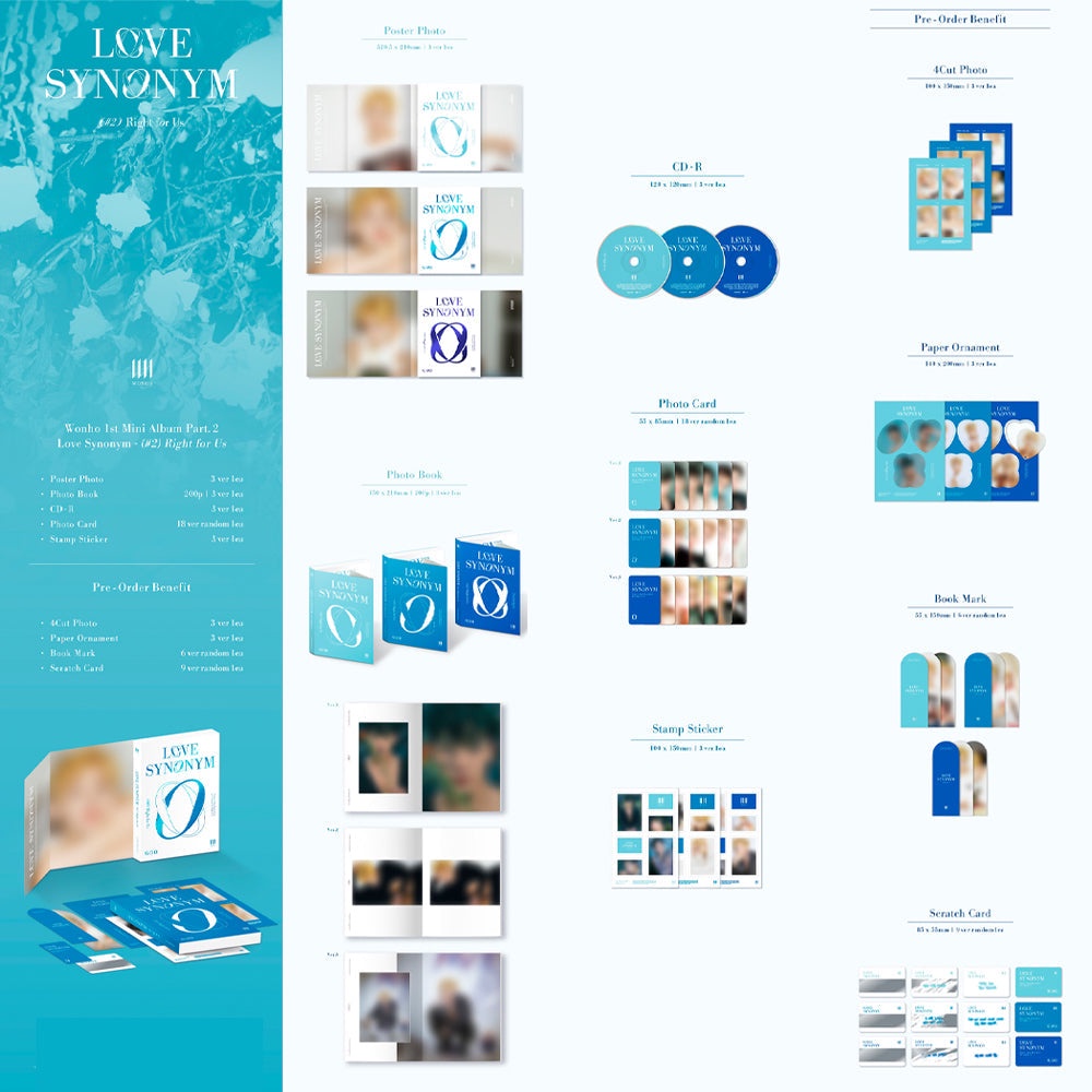 WONHO - Mini Album VOL.1 part.2