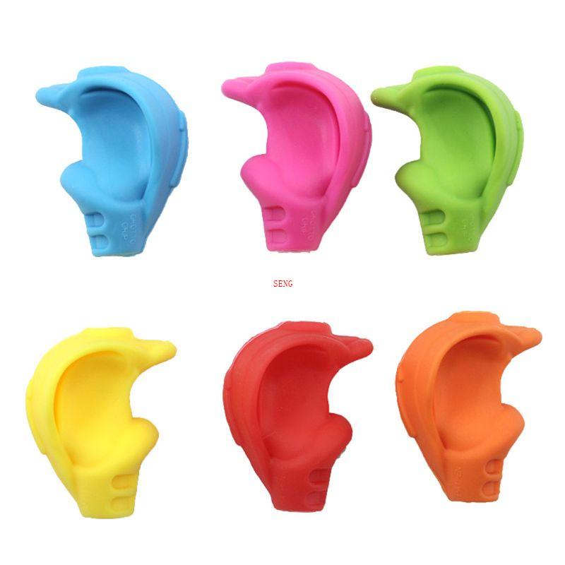 6 Dụng Cụ Silicone Điều Chỉnh Tư Thế Cầm Bút Cho Bé