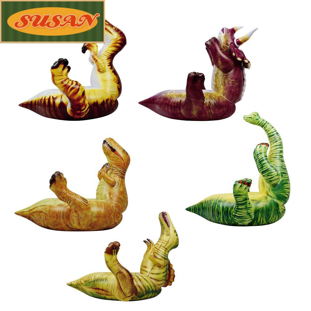 SUSANS Ghế Bơm Hơi Hình Khủng Long Hoạt Hình Cho Bé Tập Ngồi